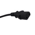 Euro -Stecker zu IEC C17 2 Pin Netzkabel